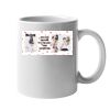 11oz Ceramic White Mug Thumbnail