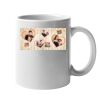 11oz Ceramic White Mug Thumbnail