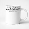 11oz Ceramic White Mug Thumbnail