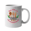 11oz Ceramic White Mug Thumbnail