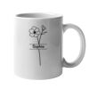 11oz Ceramic White Mug Thumbnail